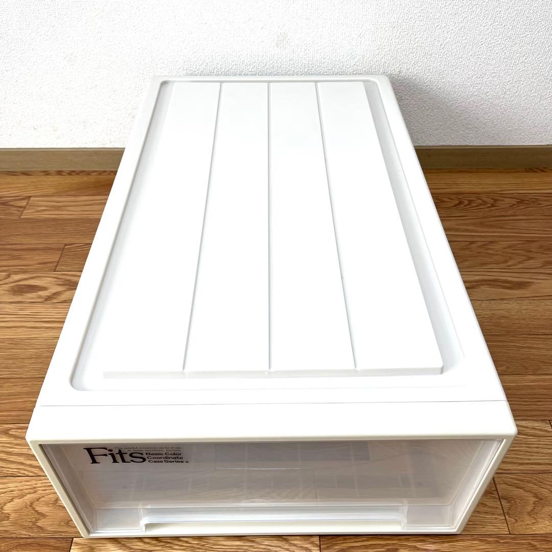 フィッツ Fits 天馬 ロング 衣装ケース クローゼット 2個セット
