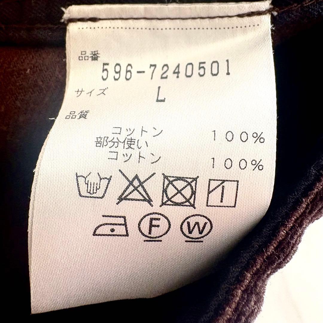 MHL. HEAVY CORDUROY (L) ブリスベンモス