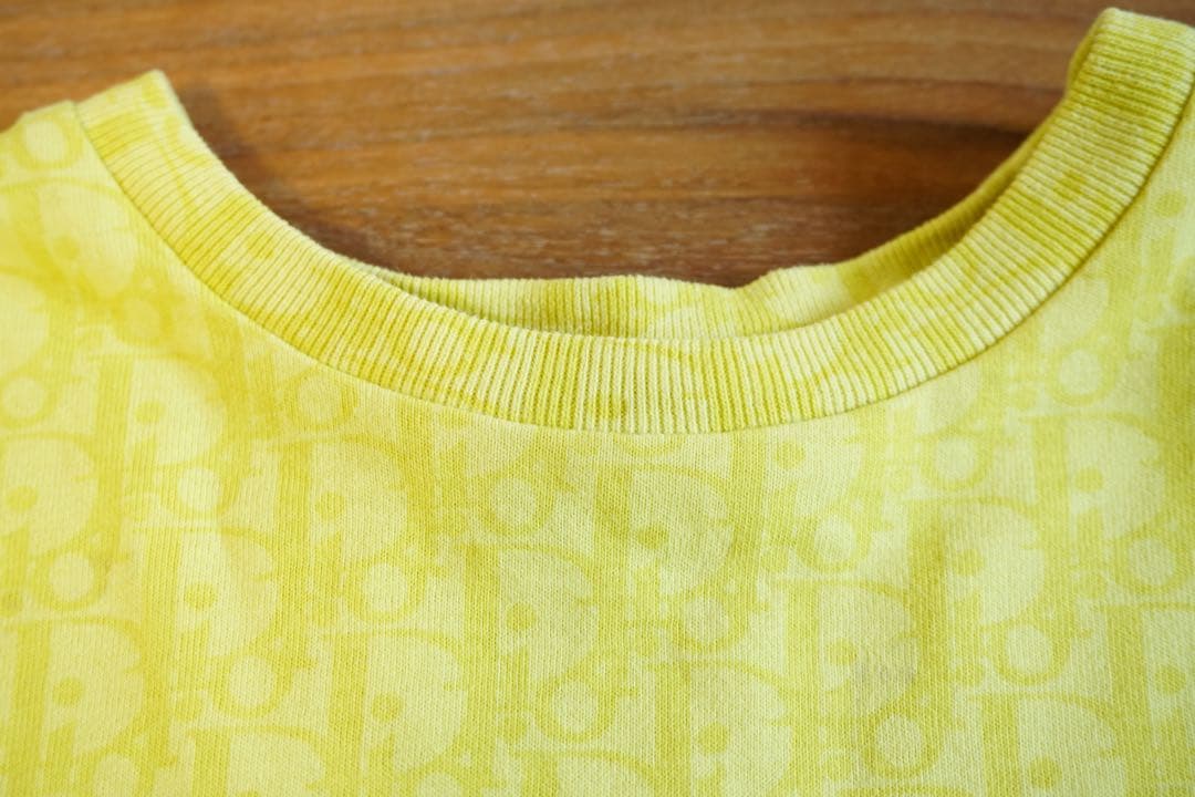 baby dior Tシャツ イエロー サイズ:18（80cm程）
