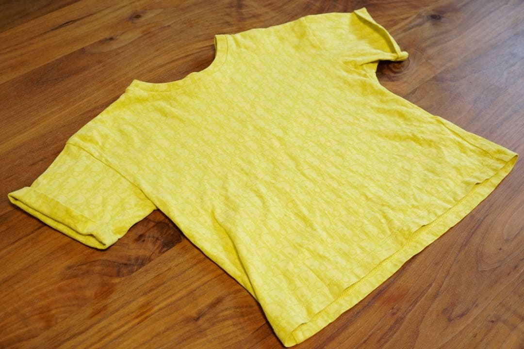 baby dior Tシャツ イエロー サイズ:18（80cm程）