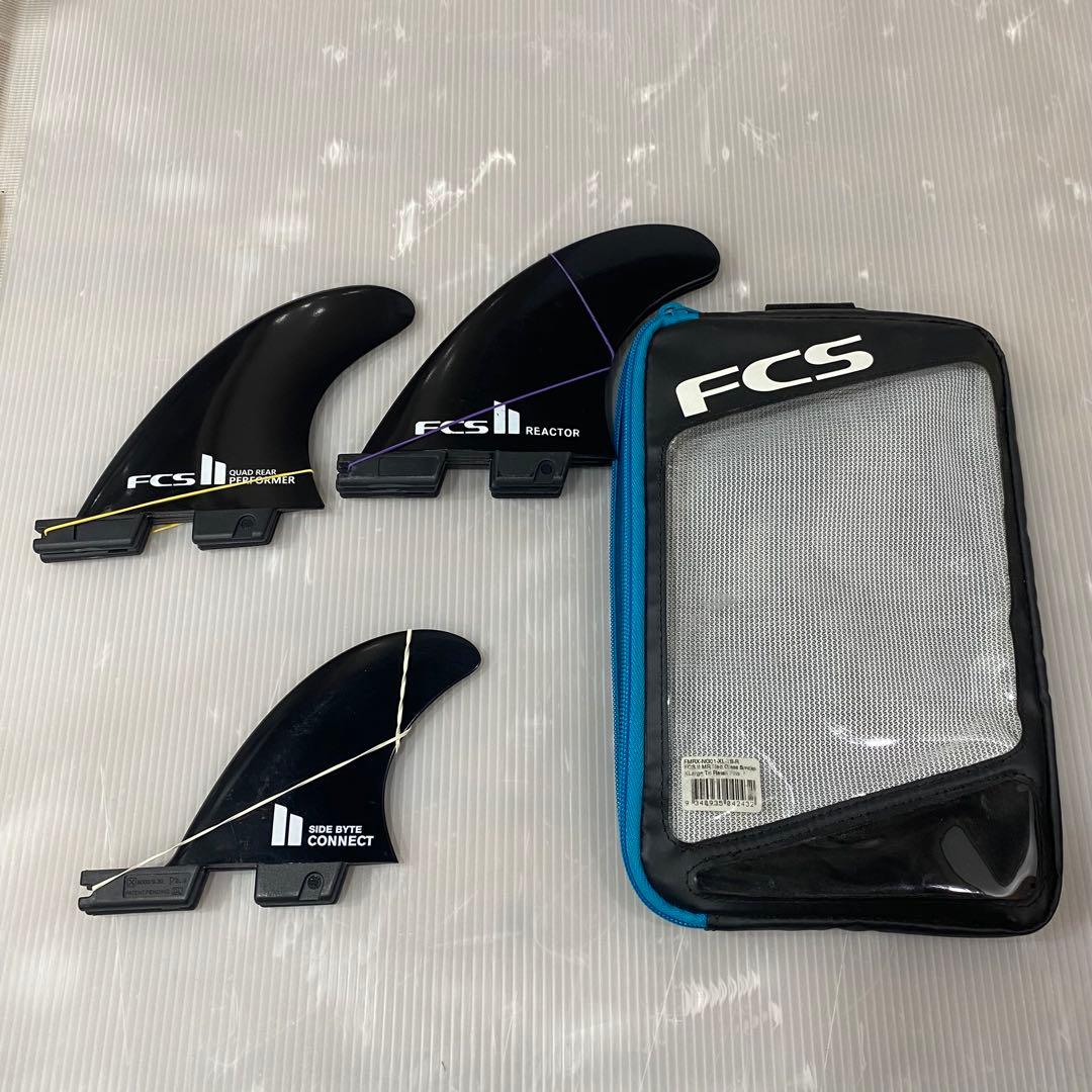 【新品未使用品】FCS II サーフボード フィン 7本セット 黒 ブラック