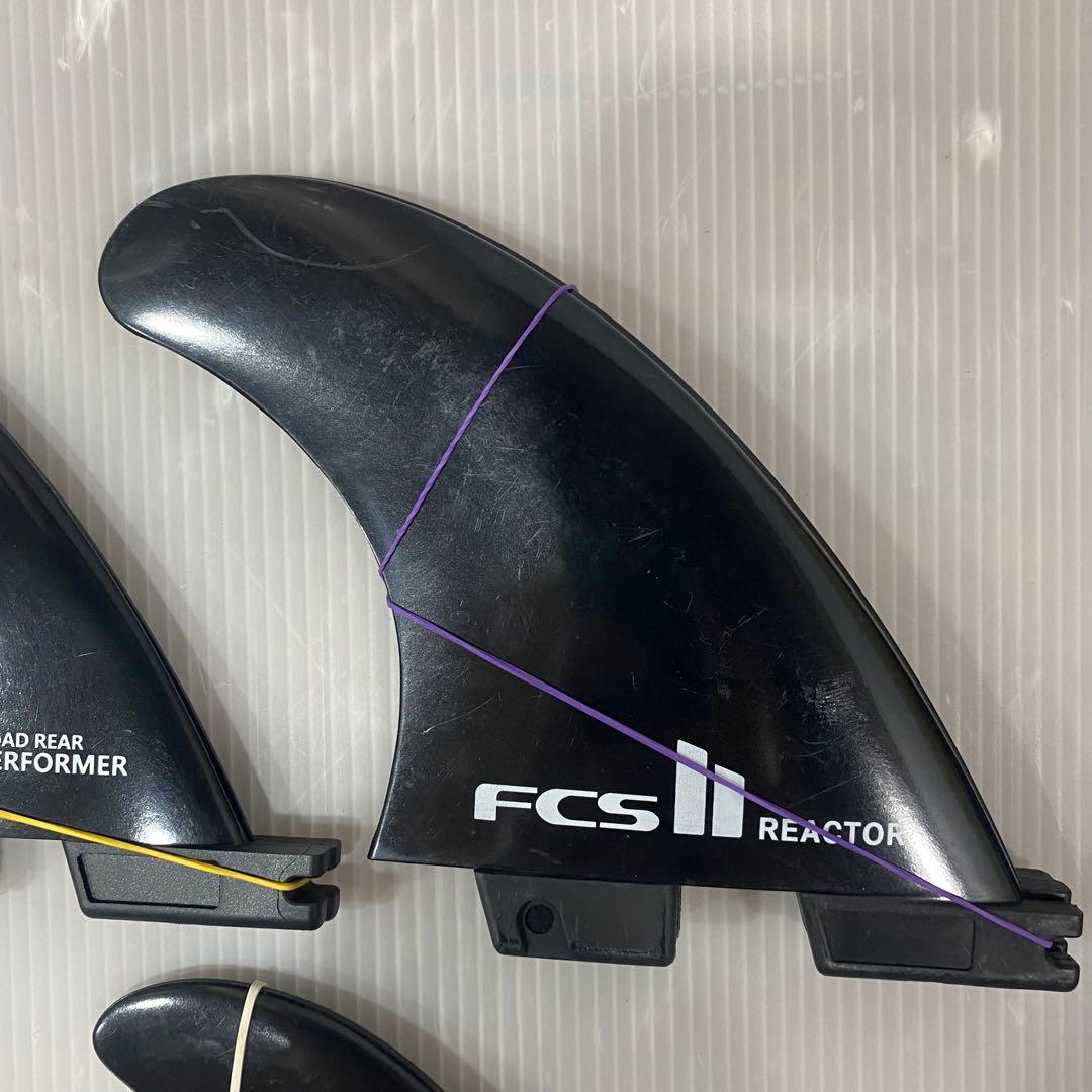 【新品未使用品】FCS II サーフボード フィン 7本セット 黒 ブラック