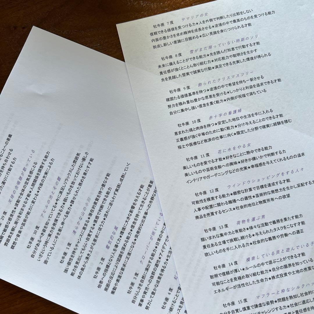 ♡ドレミ♡★サビアン➕追加4冊➕手書き資料➕その他資料