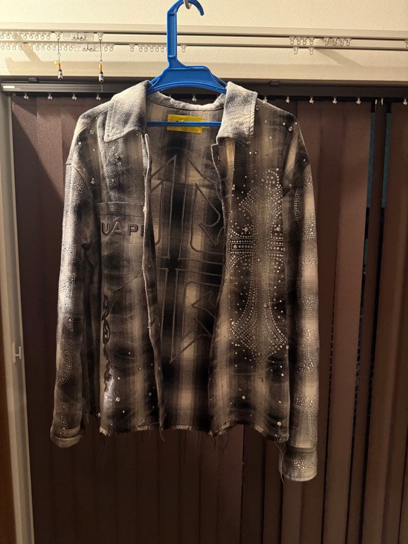 ジャケット・アウター GUAPI / Cloud Grey Cross Flannel