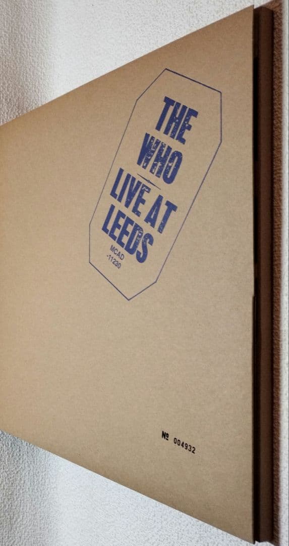『ＴＨＥ・ＷＨＯ／ＬＩＶＥ・ＡＴ・ＬＥＥＤＳ』完全限定盤《米国盤》【中古品ＣＤ】