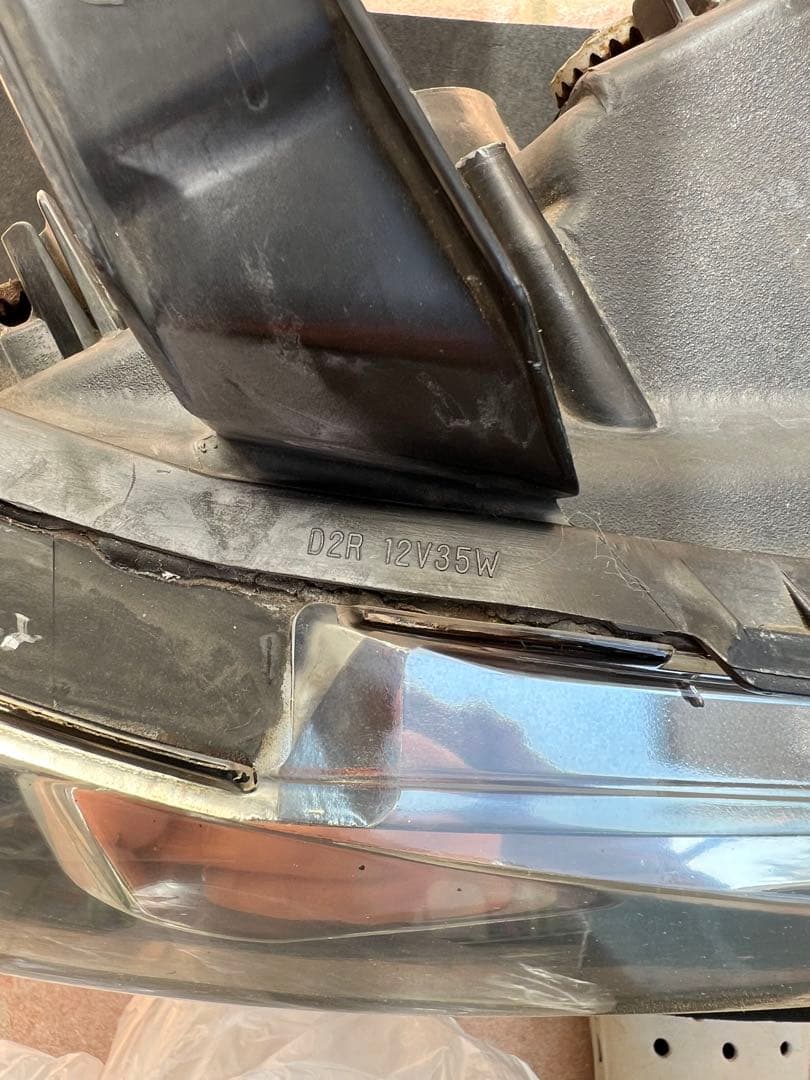 トヨタ クルーガー 後期 HID ヘッドライト 左右セット 純正 KOITO