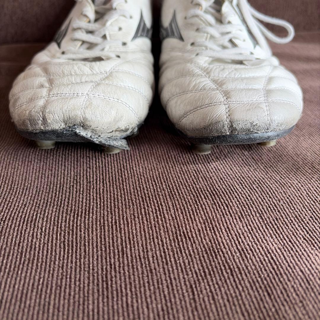 Mizuno Morelia NEOサッカーシューズ ホワイト/レッド