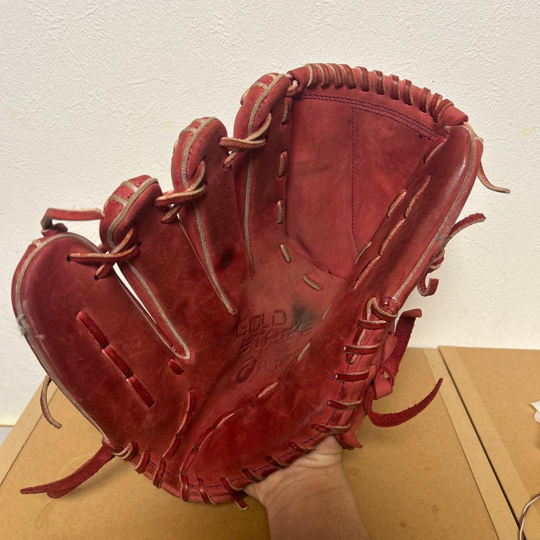 高校野球対応アシックス ゴールドステージ 左　投手用 硬式グローブ