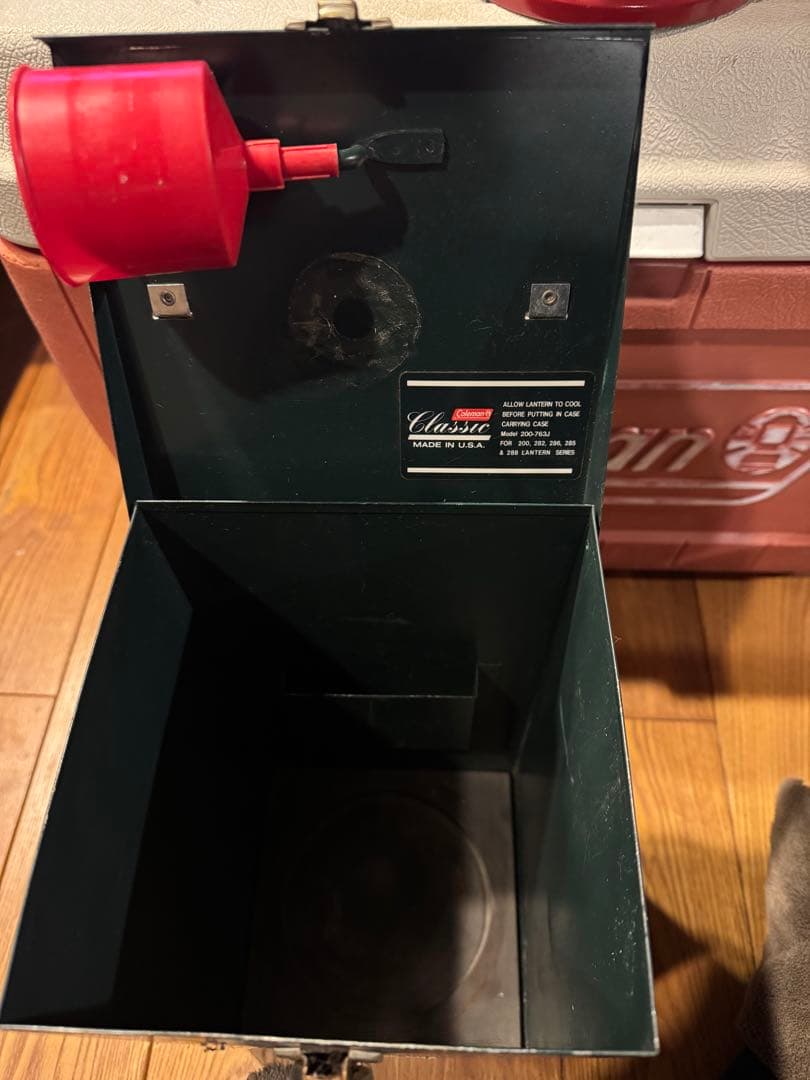 Coleman 200 とメタルランタンケース '90年代前半