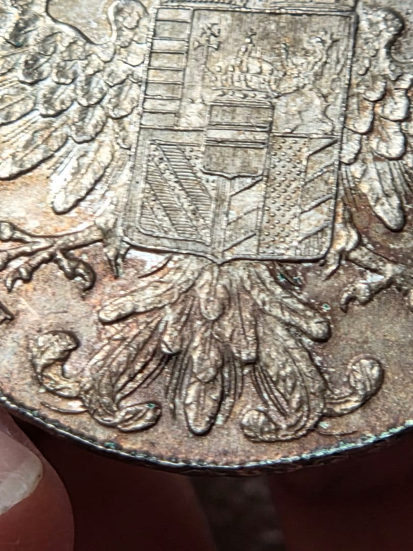 オーストリア共和国　マリアテレジア　1ターレル銀貨 再鋳貨　1780
