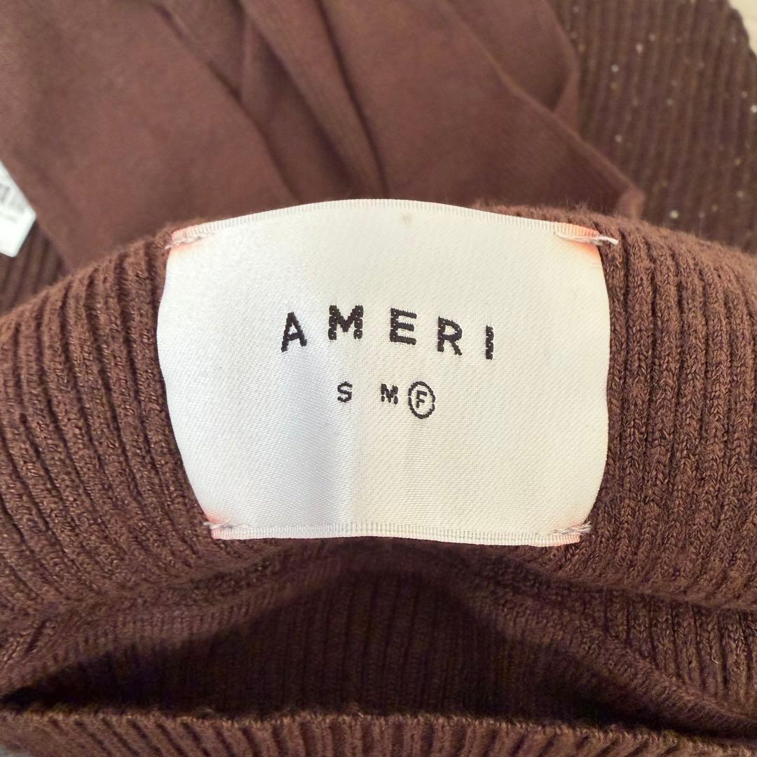 【新品未使用】AMERI 4way muffler layered knit
