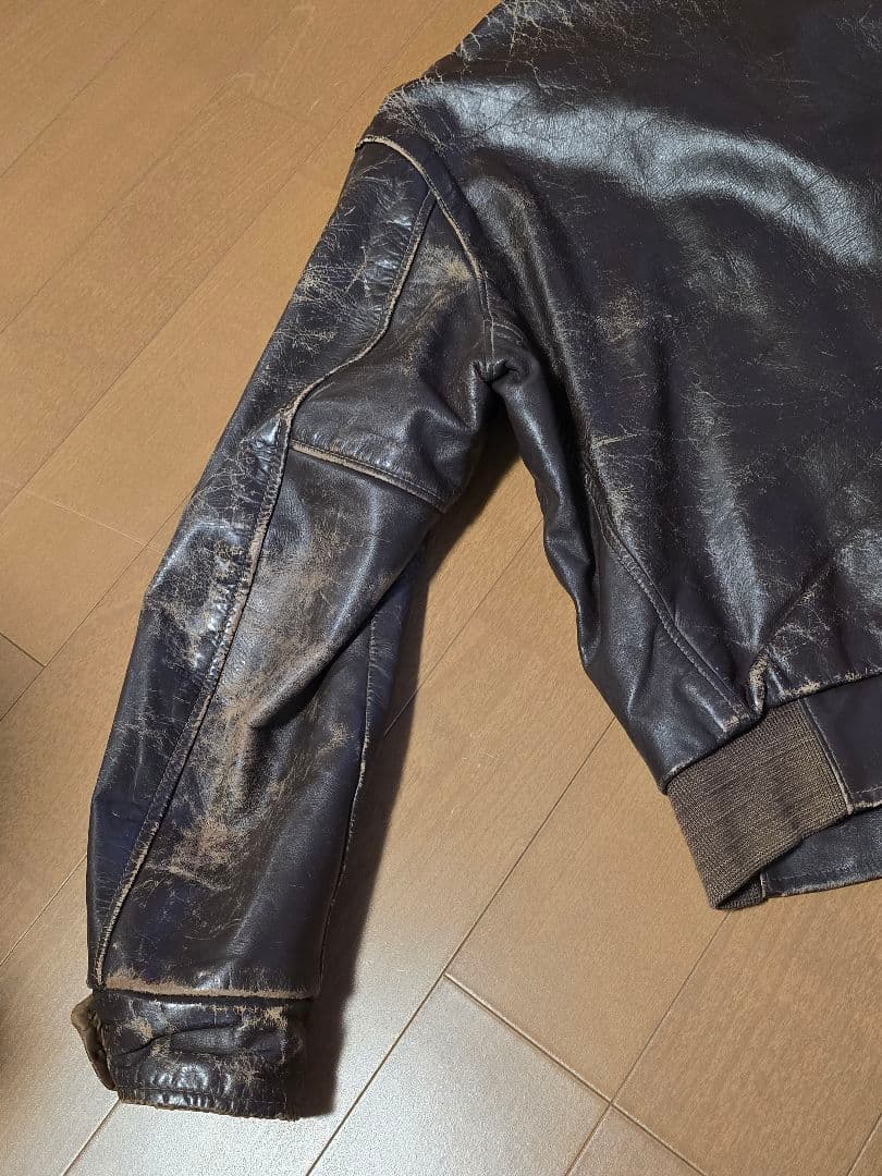 60s.Oakbrook.Sports wear .サイズM.レザー ジャケット