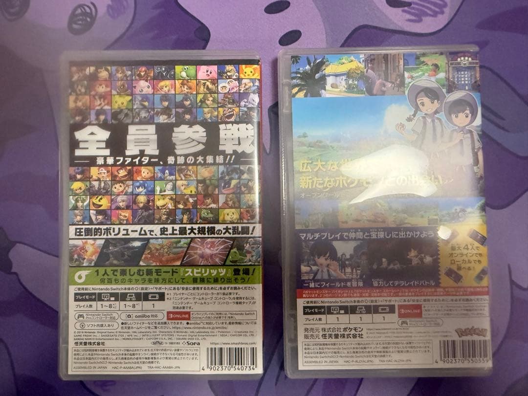 NintendoSwitch ソフト2点まとめ売り