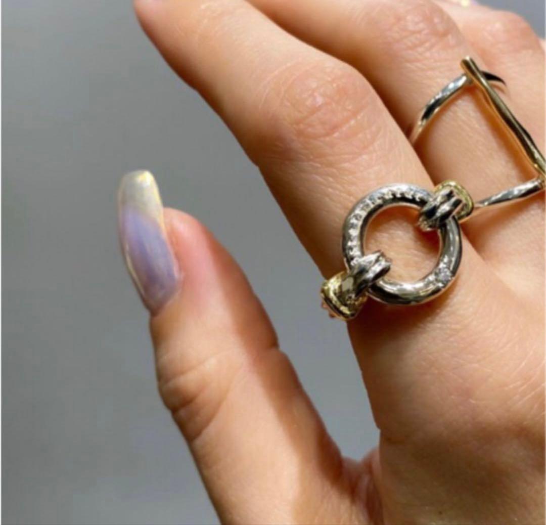 203jewelry サーキュラーリング　8号