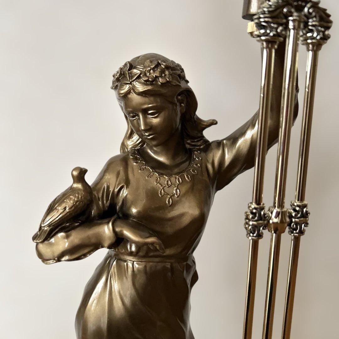 シチズン　置時計　慈愛の女神　金色イブシ仕上げ　新品