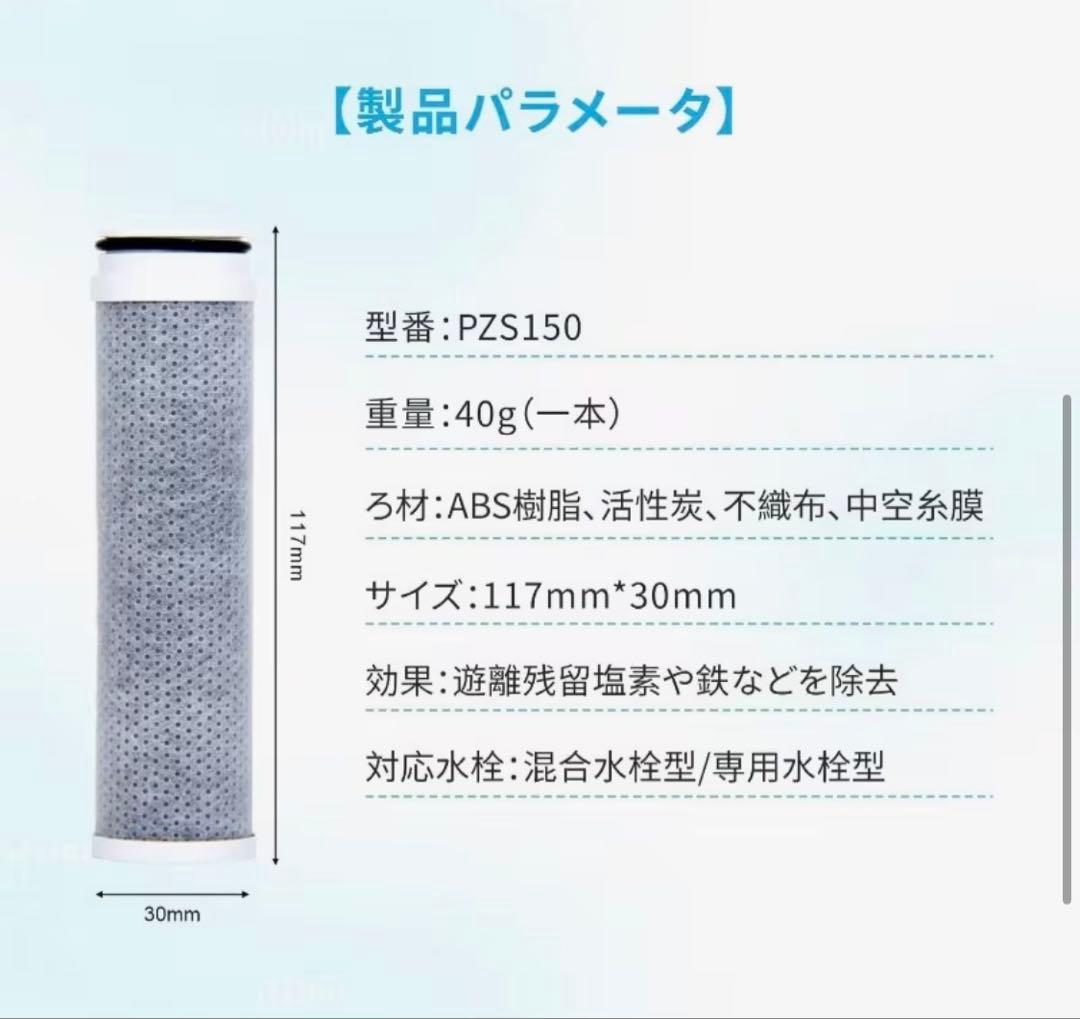 未使用 3個セット 交換用浄水カートリッジ KM6001EC PZS150