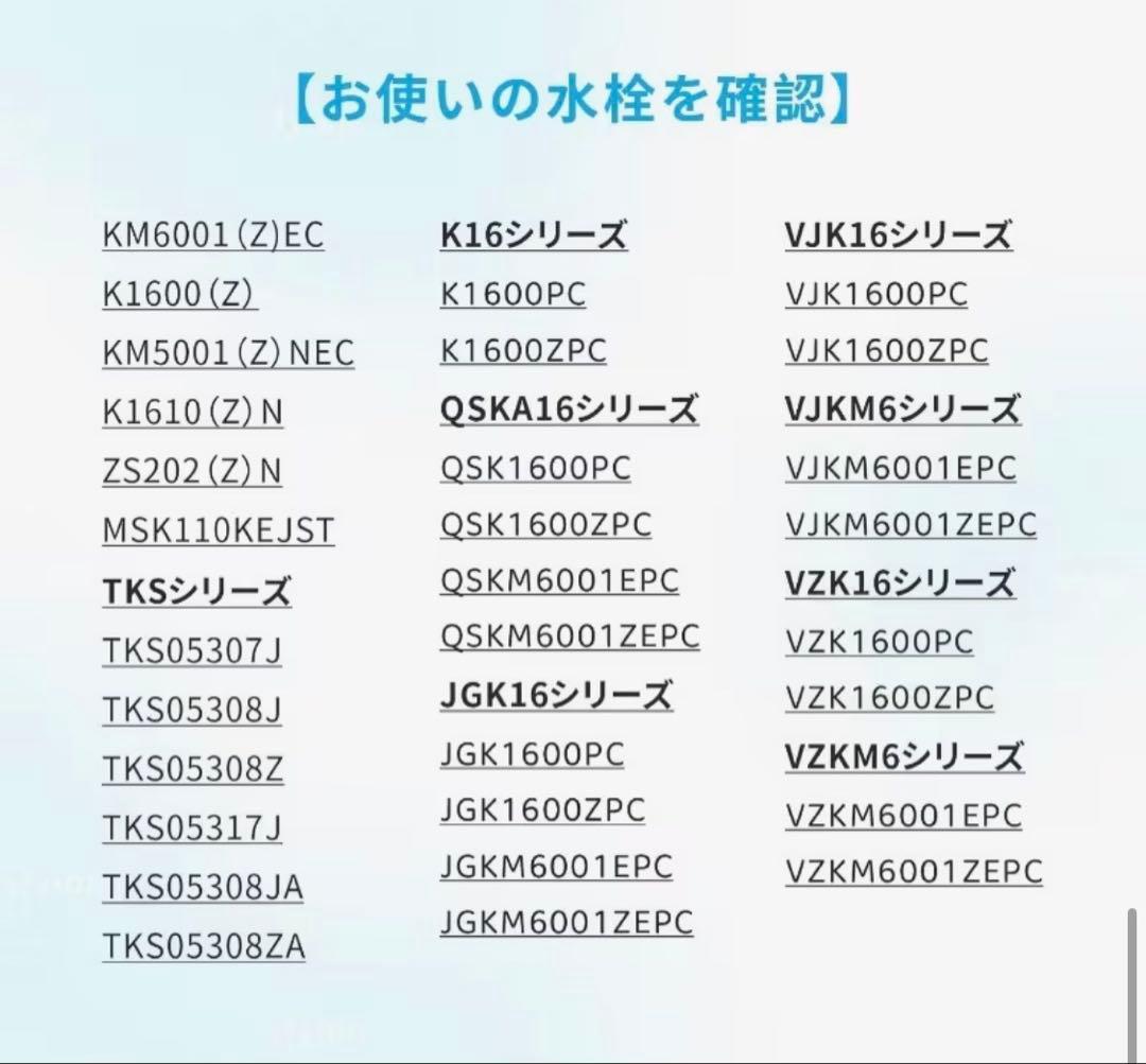 未使用 3個セット 交換用浄水カートリッジ KM6001EC PZS150