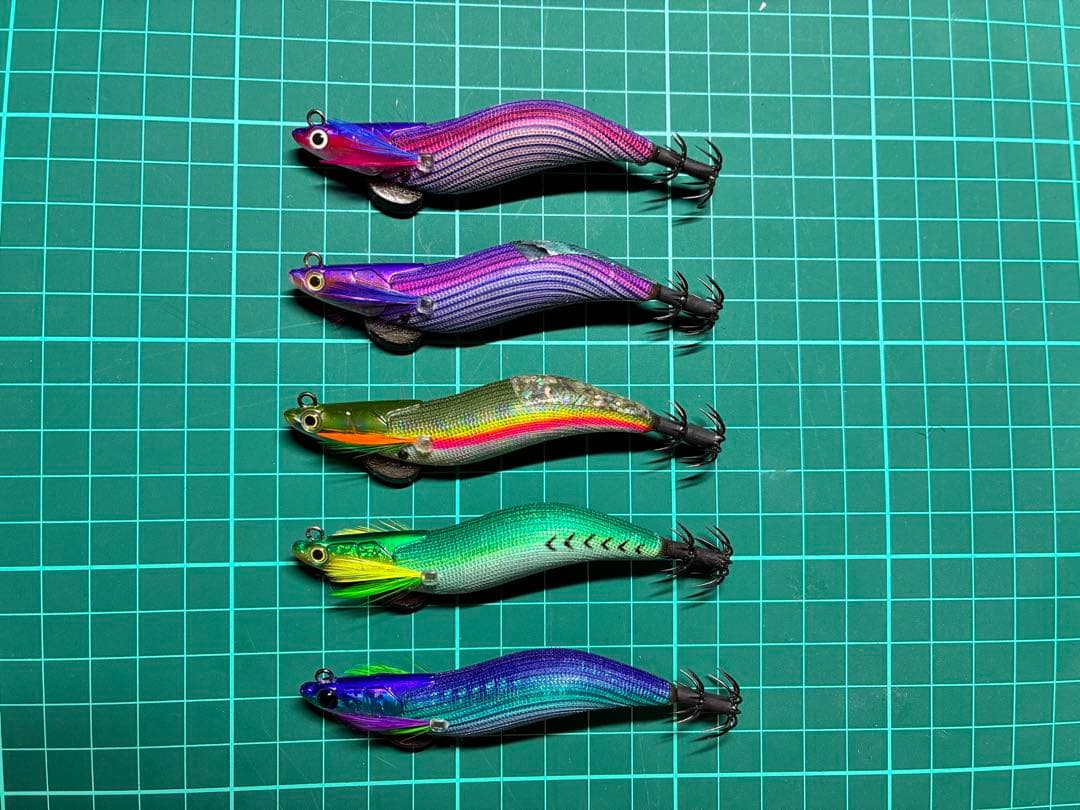 エギ・ダートマックス12本まとめ売り(4号・3.5号・3号・2.5号)セット