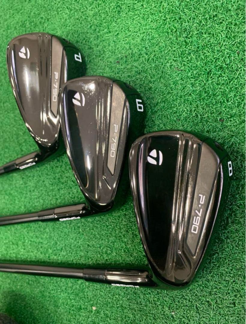 TaylorMade P790 アイアンセット 6本セット限定ブラックアイアン