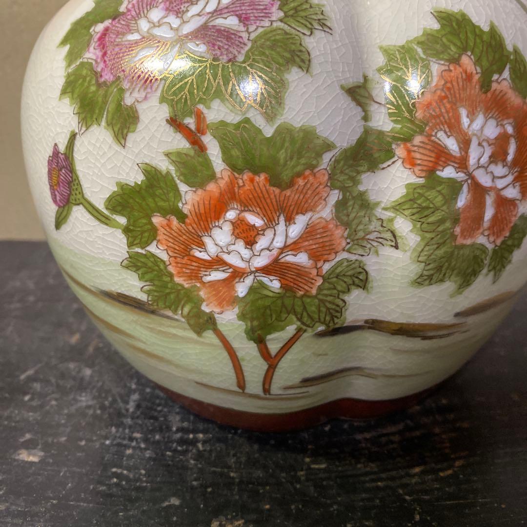 ひょうたん型陶器花瓶