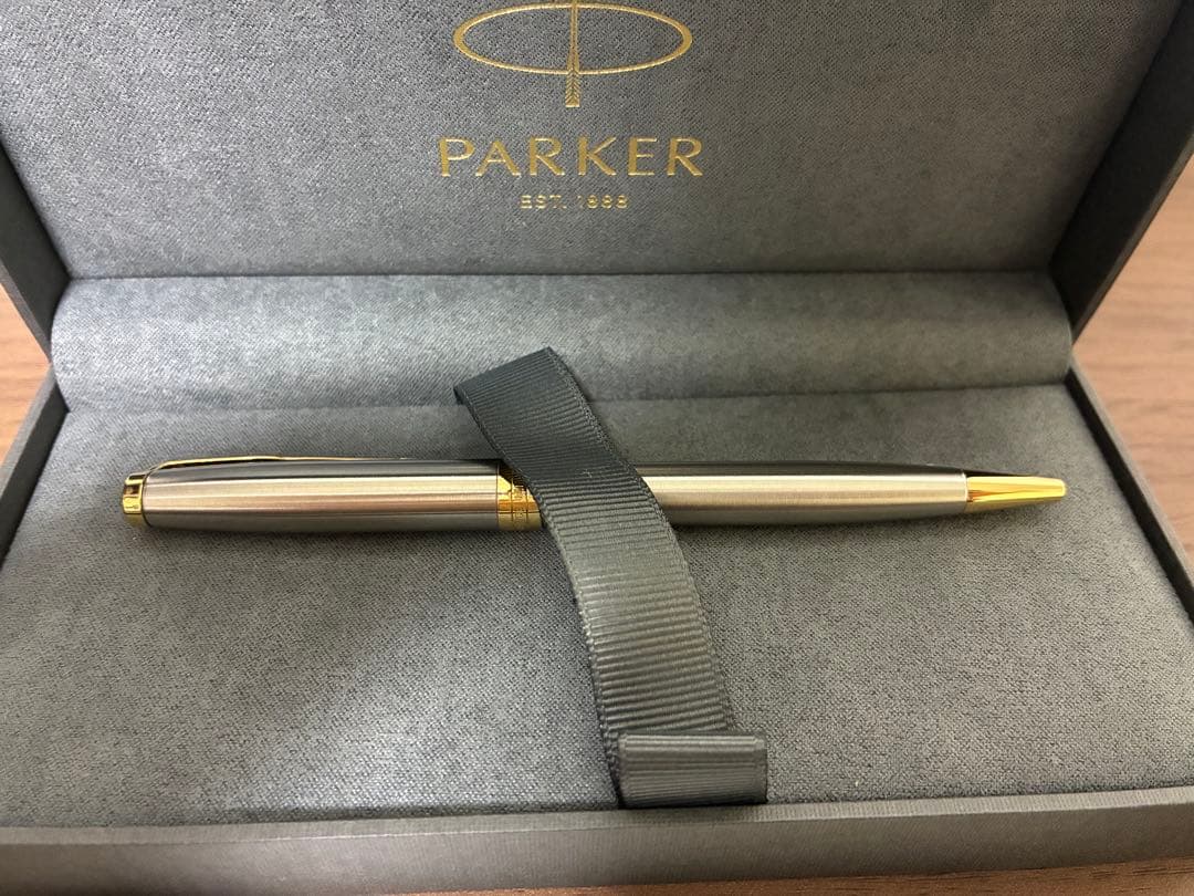 PARKER パーカー ボールペン ソネット ステンレススチールGT 回転式