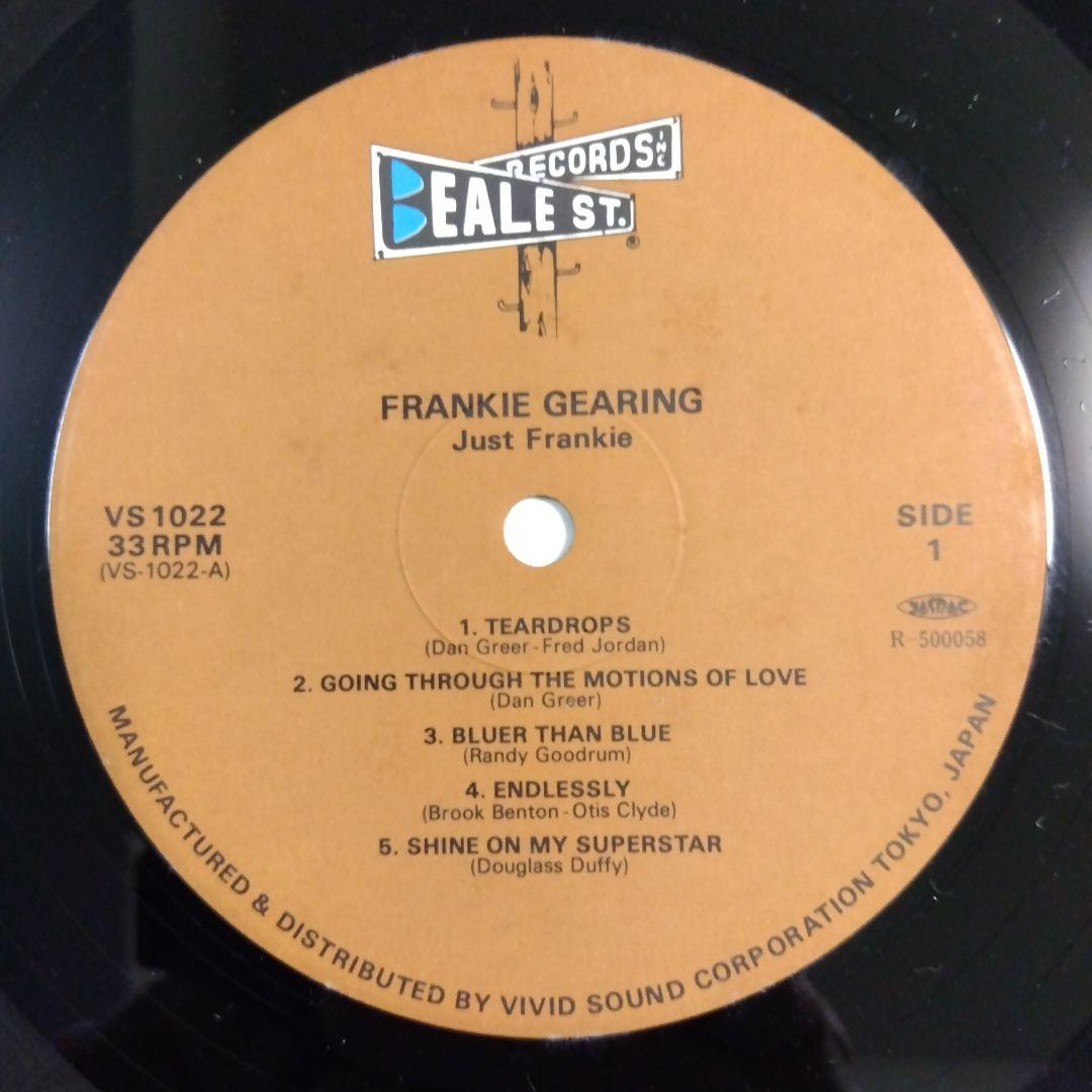 Frankie Gearing／ Just Frankie 〔日本発オリジナル〕