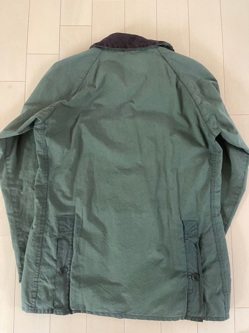 ビームス別注バブアー ウオッシュドSLビデイル　セージサイズ40barbour