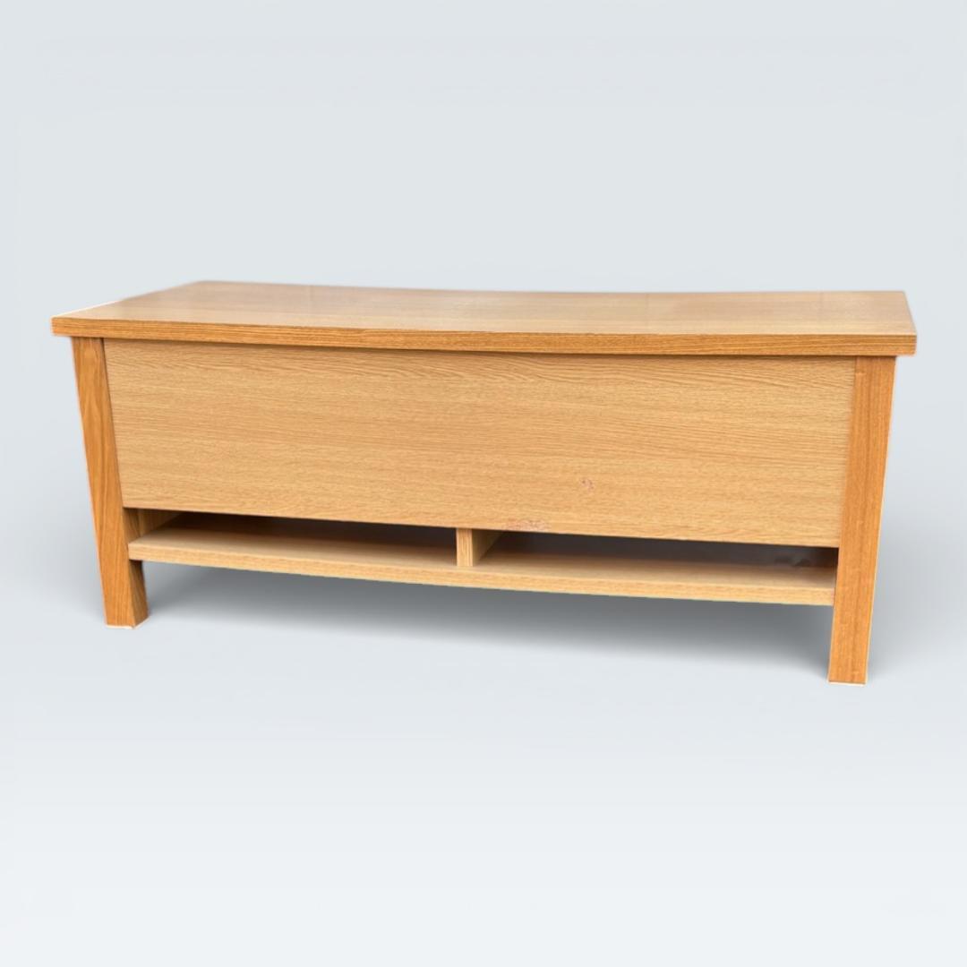 【訳アリ】無印良品 木製AVラック・大 ナチュラル テレビ台 幅108.5cm