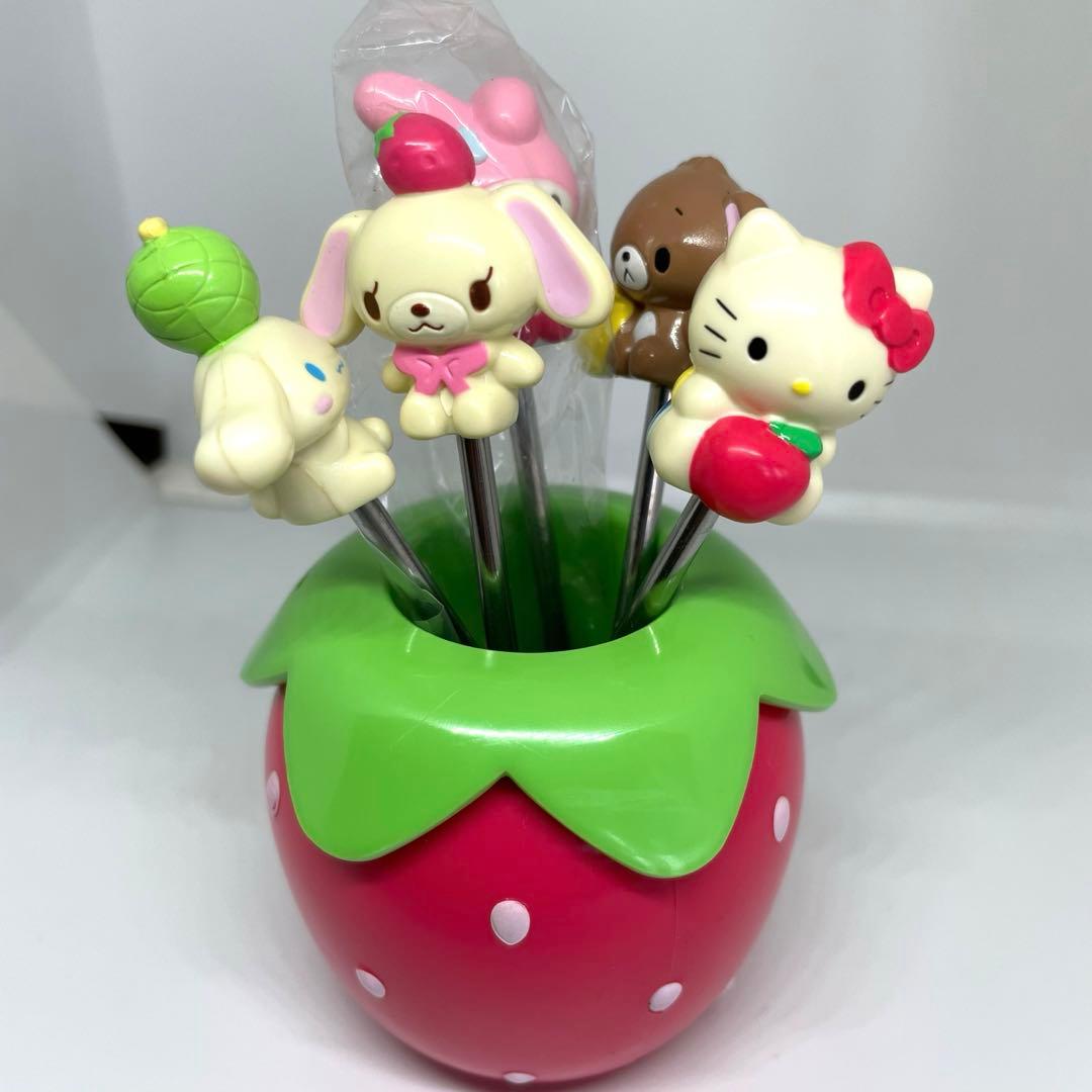 サンリオ フルーツピック 非売品 ポイント交換 2008