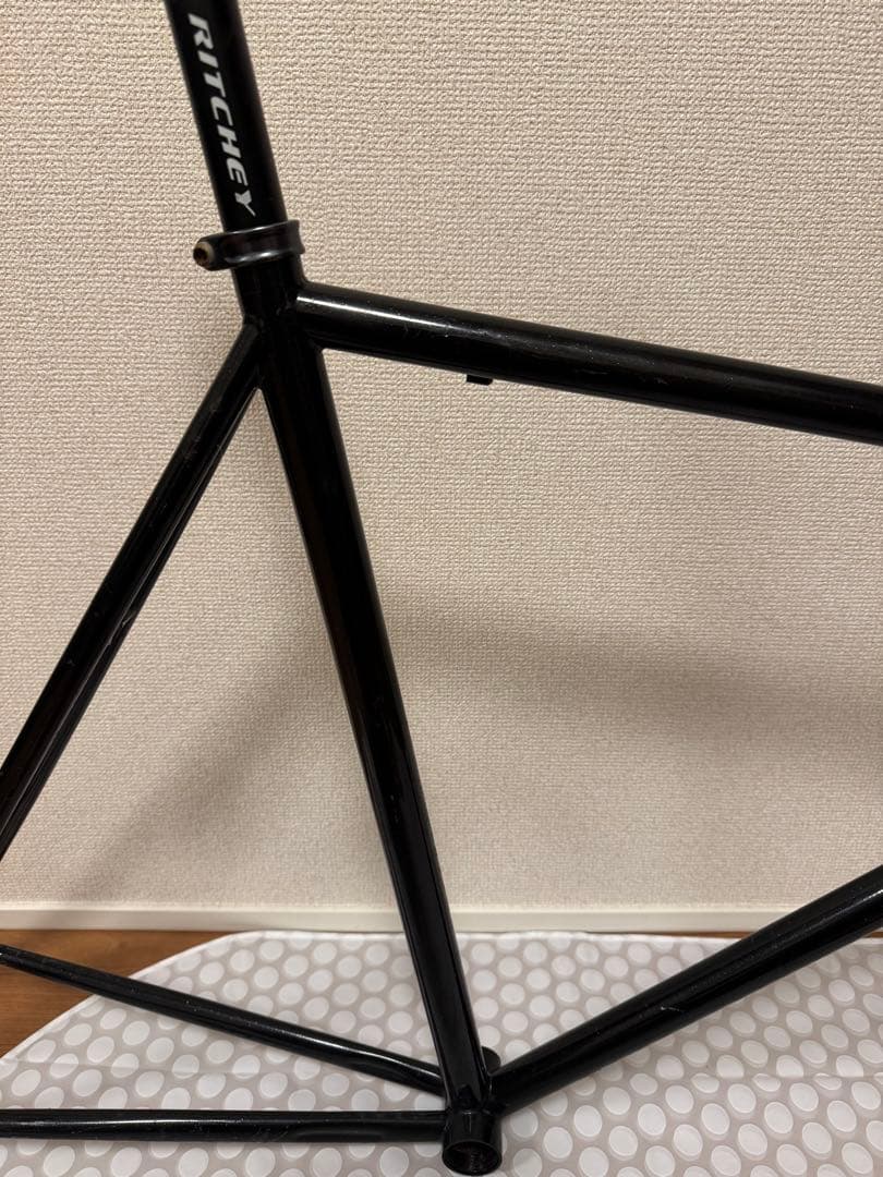 ピストバイクフレーム　パシュート　ブラック　おまけ多数