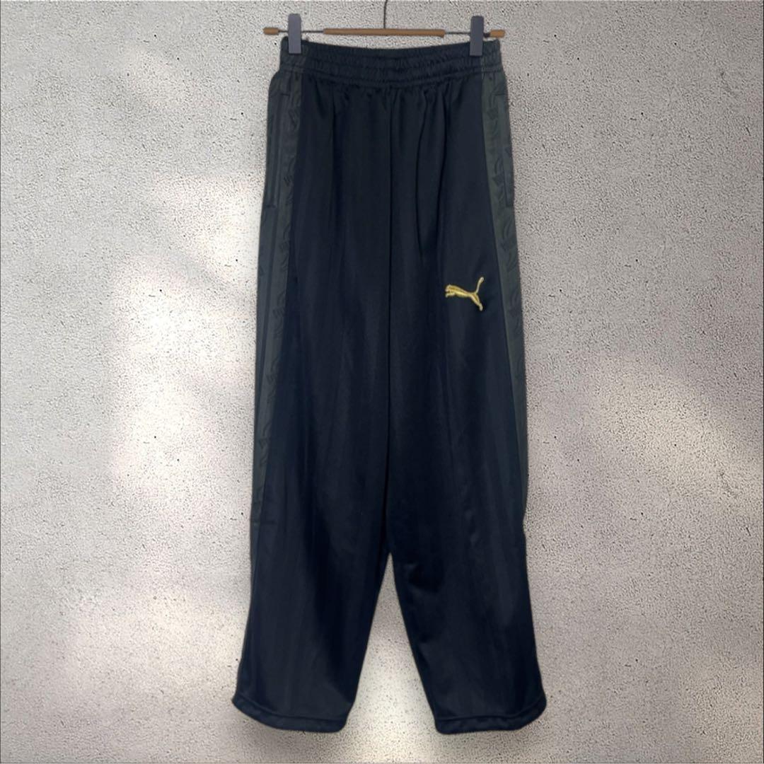 タグ付き美品 PUMA プーマ 金ジャージ セットアップ トラックジャケット