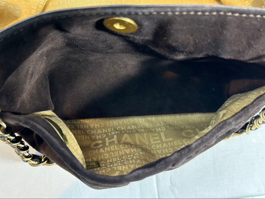 CHANEL シャネル CHANEL スエード チェーンショルダーバッグ