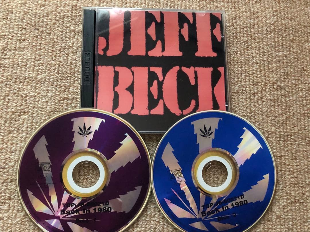 JEFF BECK 1980年LIVE CD 5種