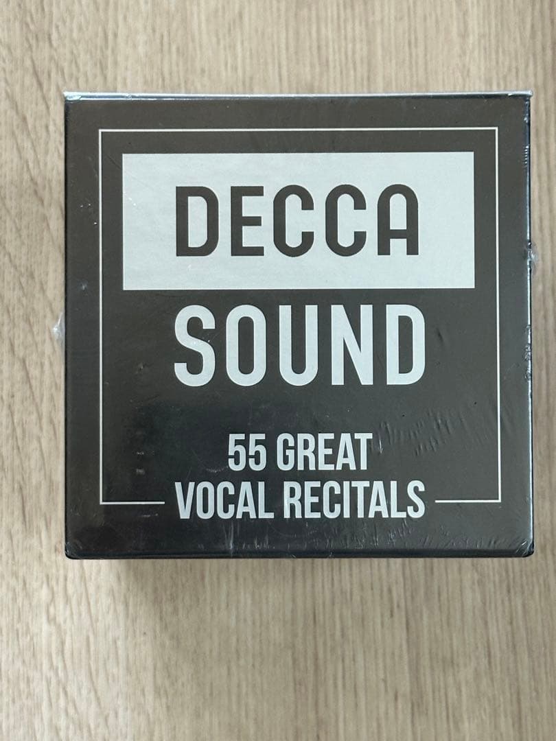 新品未開封 DECCA SOUNDS 55GREAT VOCAL RECITAL