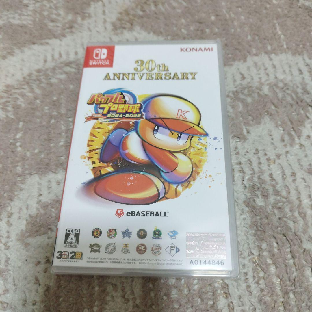【新品・未開封品】Switch パワフルプロ野球2024-2025