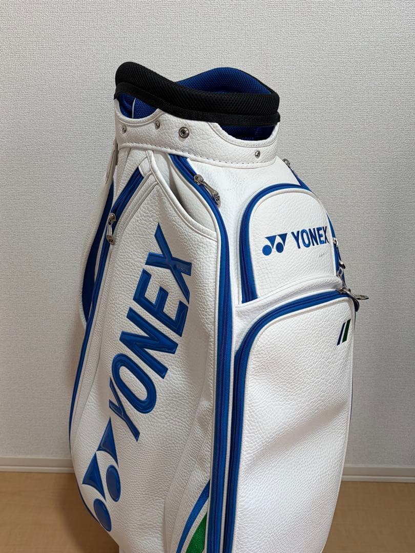 YONEX ゴルフキャディバッグ ホワイト/ブルー