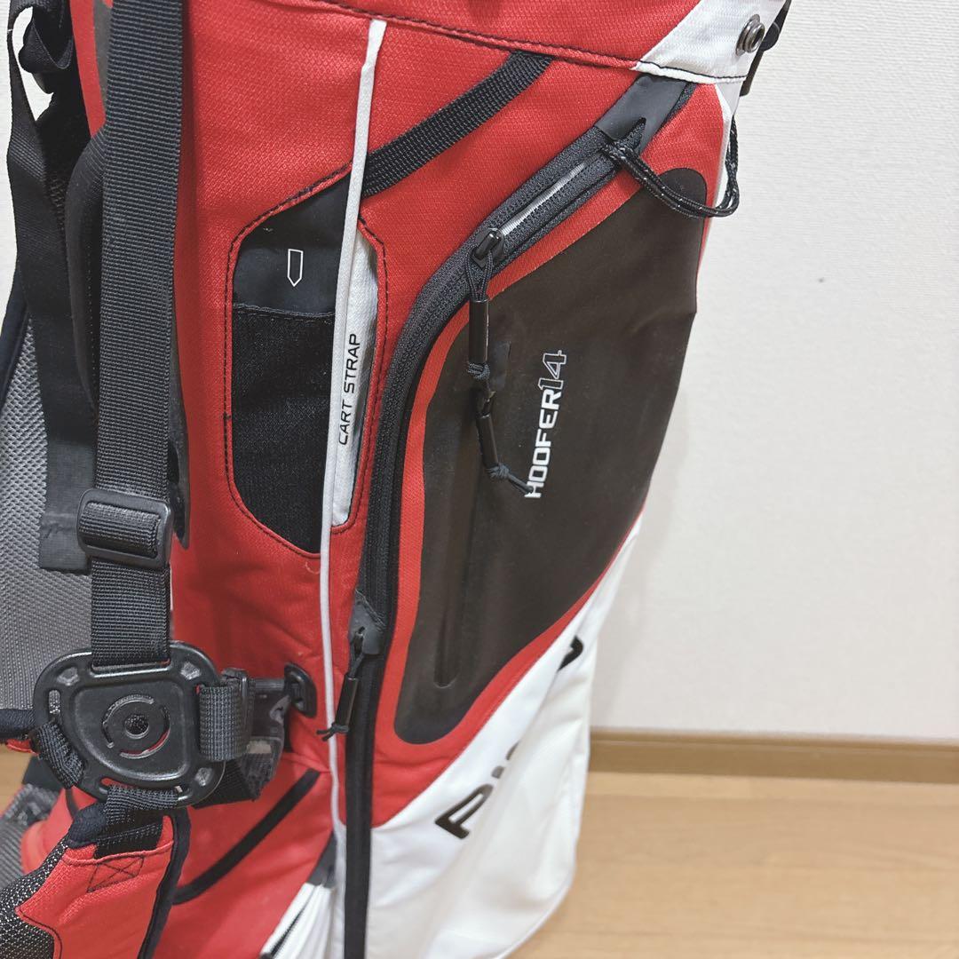 K484 PING スタンドキャディバッグ 14分割 フード無し