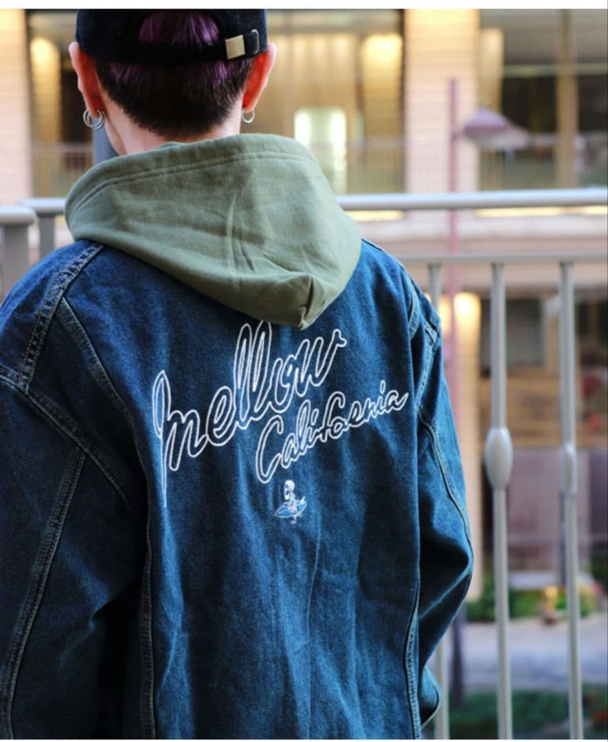 美品 MELLOW メロー デニムジャケット
