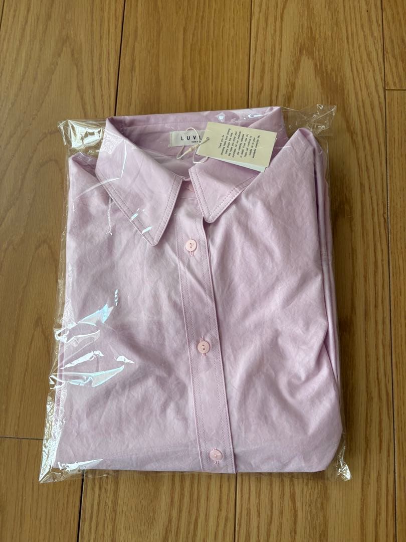urban color shirt カラーシャツ　ピンク　Nalm ナルム