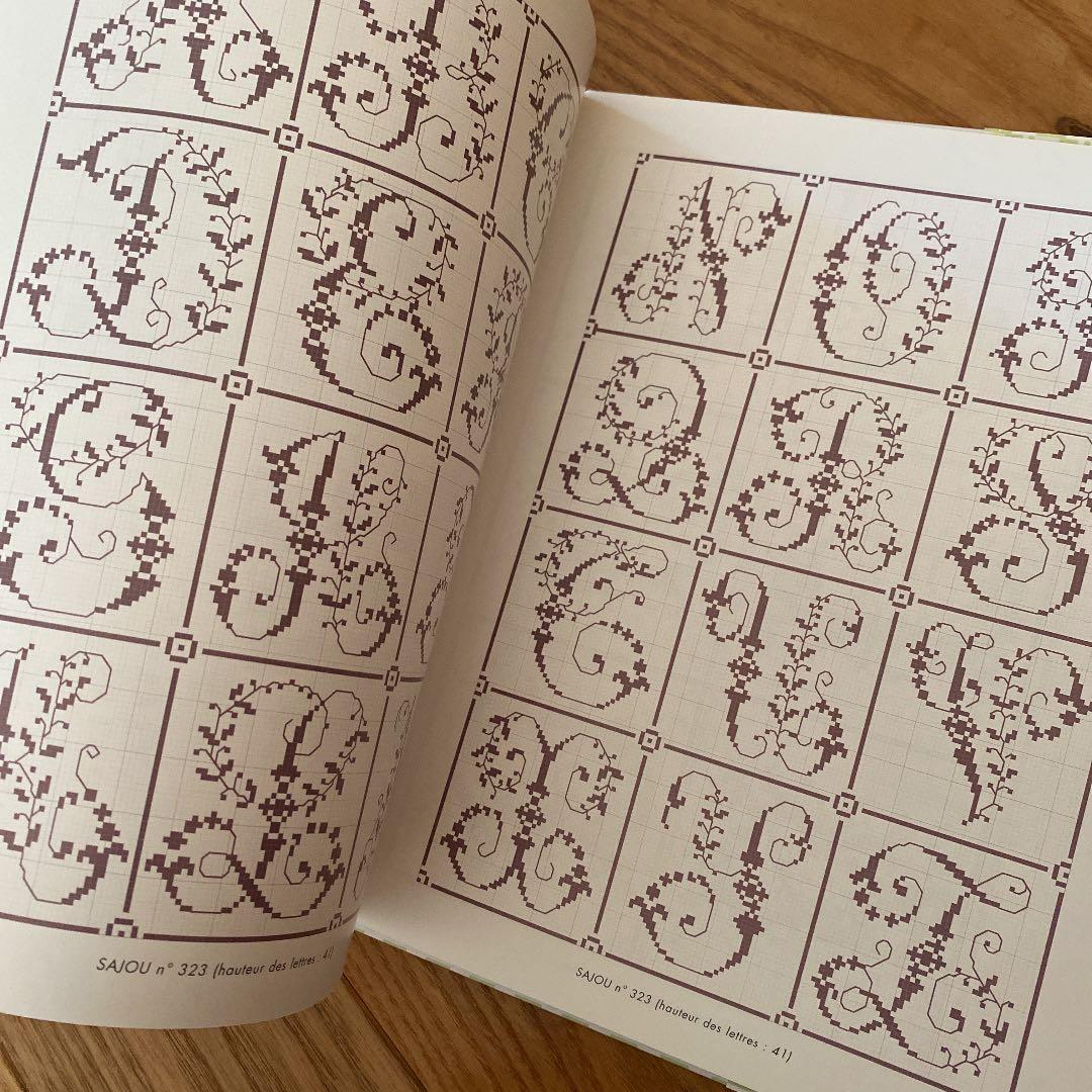 洋書 FLEURS et ALPHABETS FLEURIS