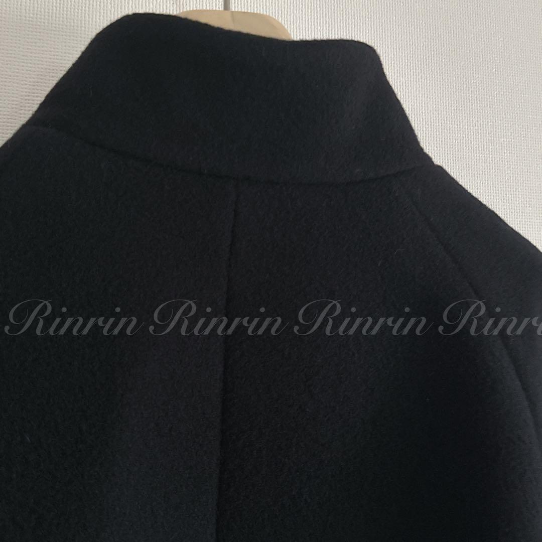 【美品】ANAYI ウールビーバーショートコート 36