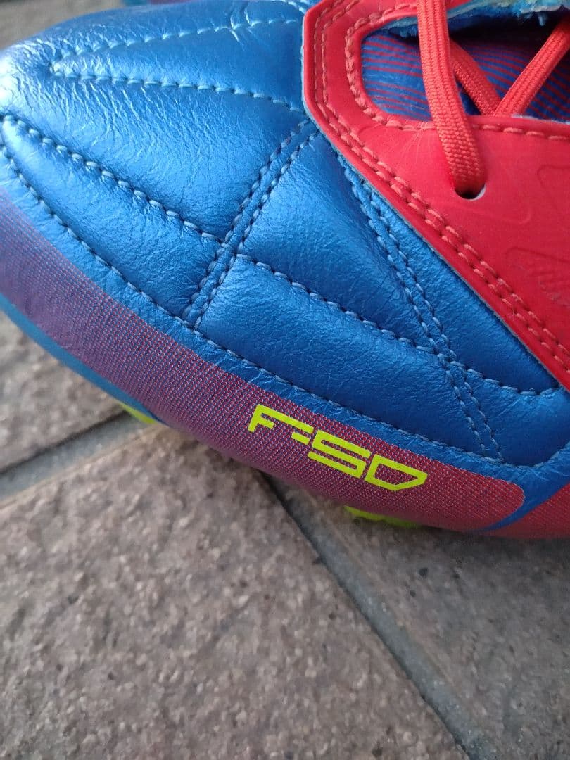 レア 新品 タグ付き アディダス F50 アディゼロ TRX FG 革