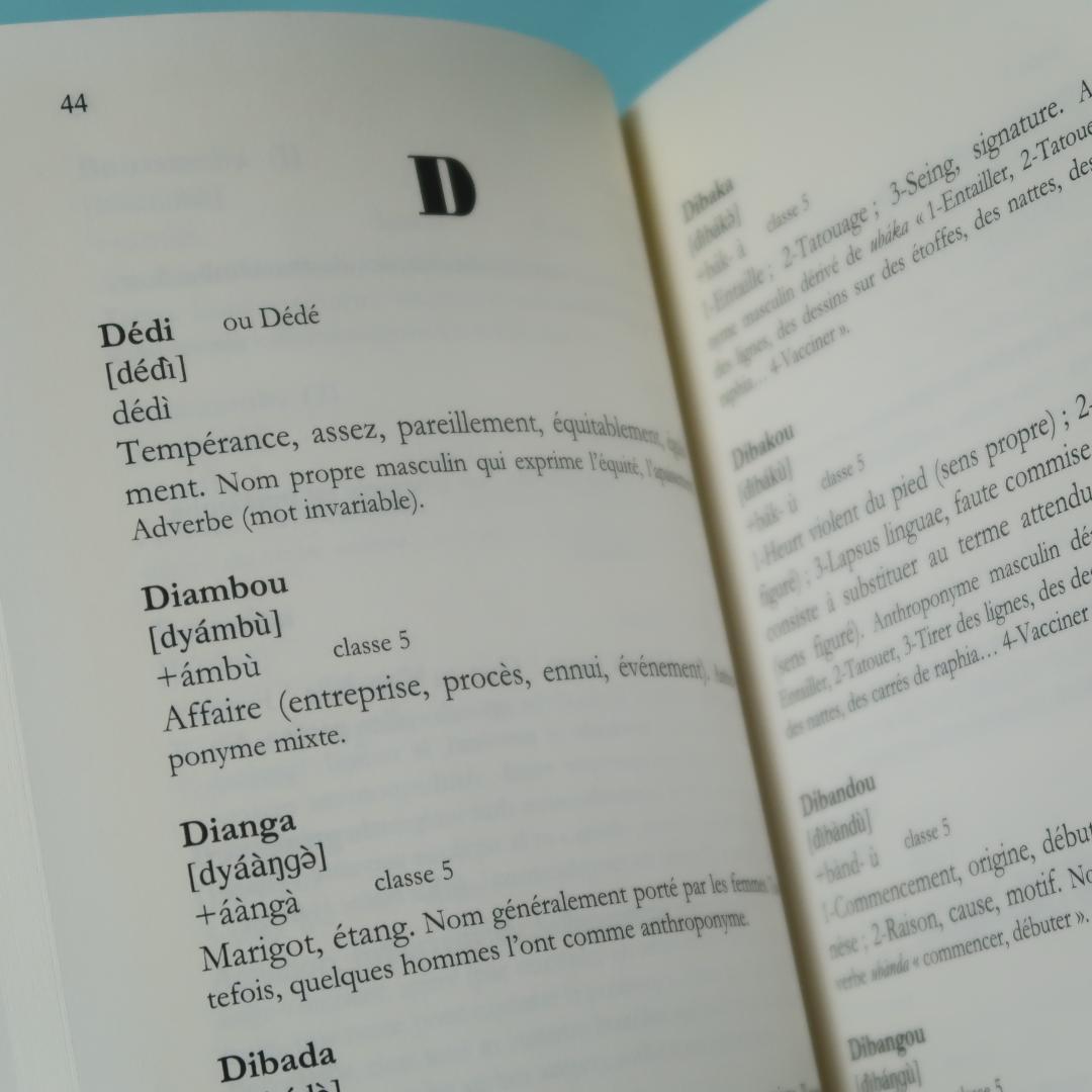 Dictionnaire des noms propres punu　プヌ語辞典