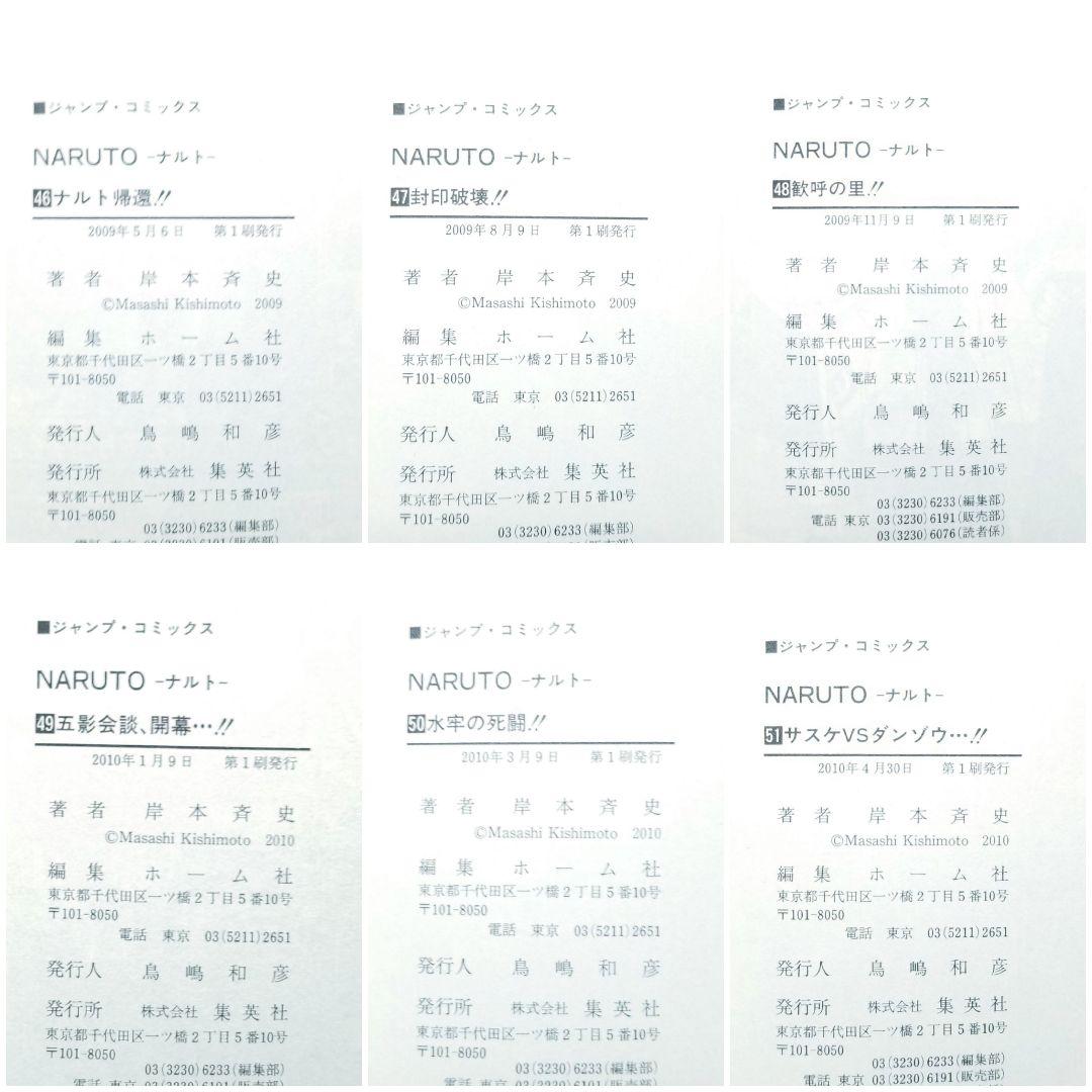 【⭐美品⭐】NARUTO/1~72巻+外伝+陣の書/全巻/帯&ジャンパラ多数
