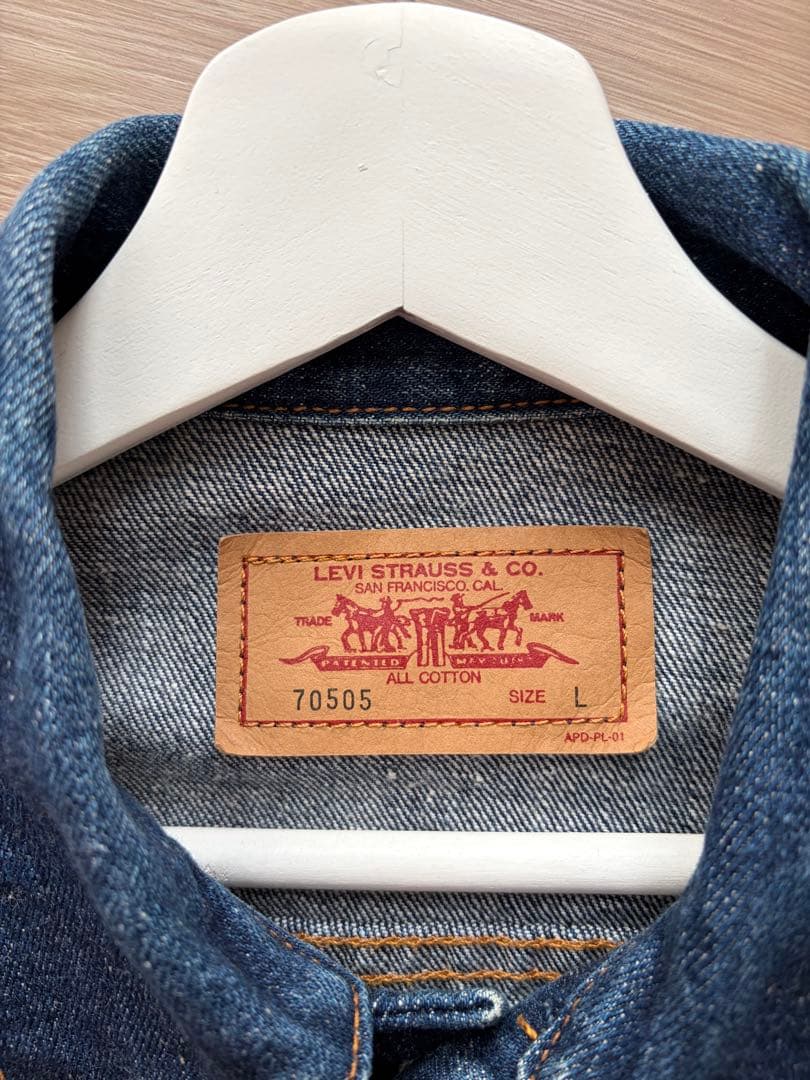 Levi's 70505 デニムジャケット Gジャン
