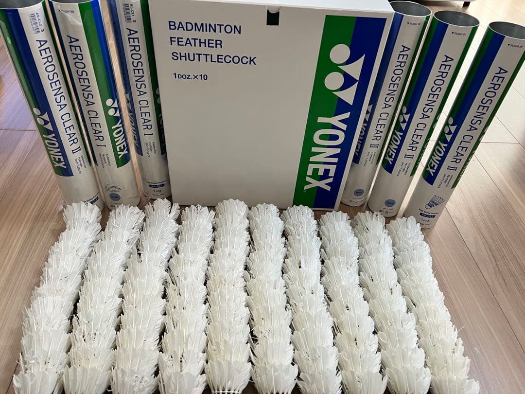 YONEX AEROSENSA CLEAR 1 100個入り