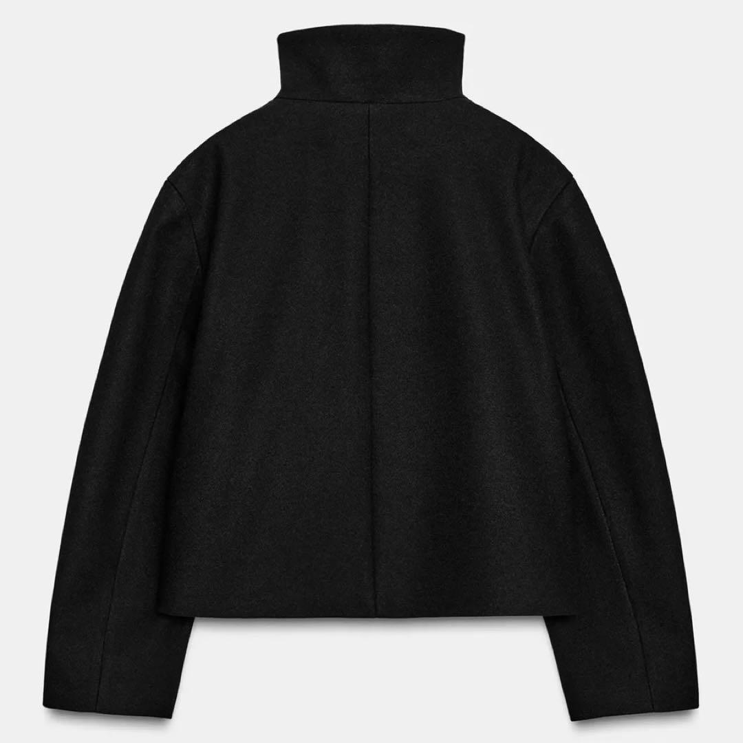 【完売品】ZARA ショートハイネックコート XXL 2078/780/800