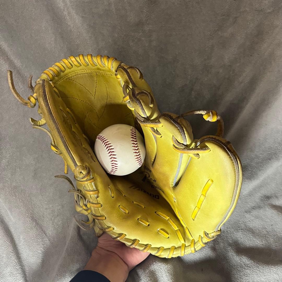 Mizuno Pro オーダー　硬式投手用グローブ キップレザー　耕作印