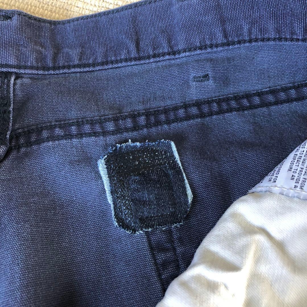極太 W38 Carhartt カーハート FRB159 ワークパンツ 難燃性