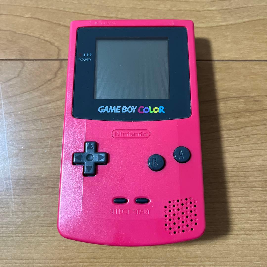 Nintendo ゲームボーイカラー レッド本体 訳わり品